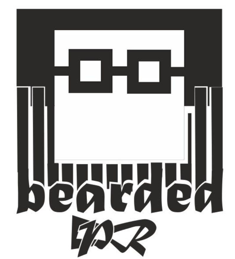Bearded_PR logo and brand