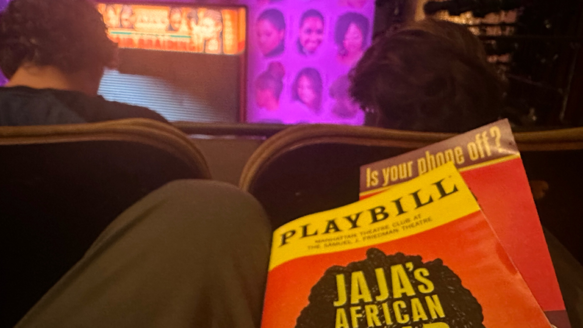 we are at Broadway Show