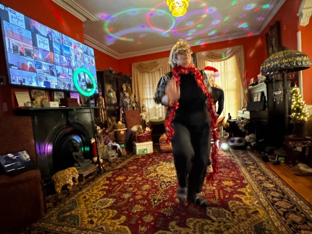 watching holidays dance