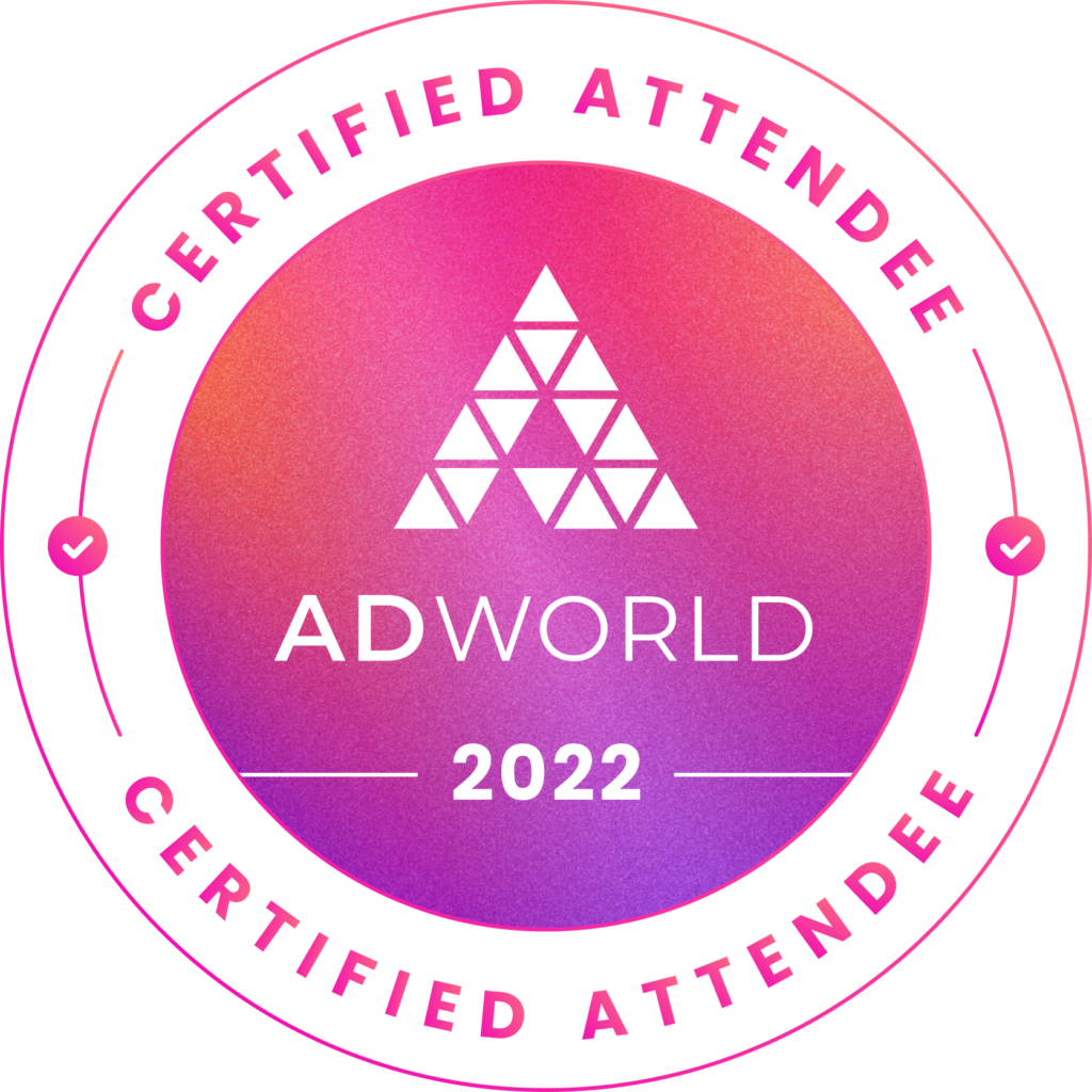 Ad World Attendee Badge