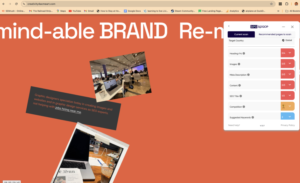 Remidable site re-design