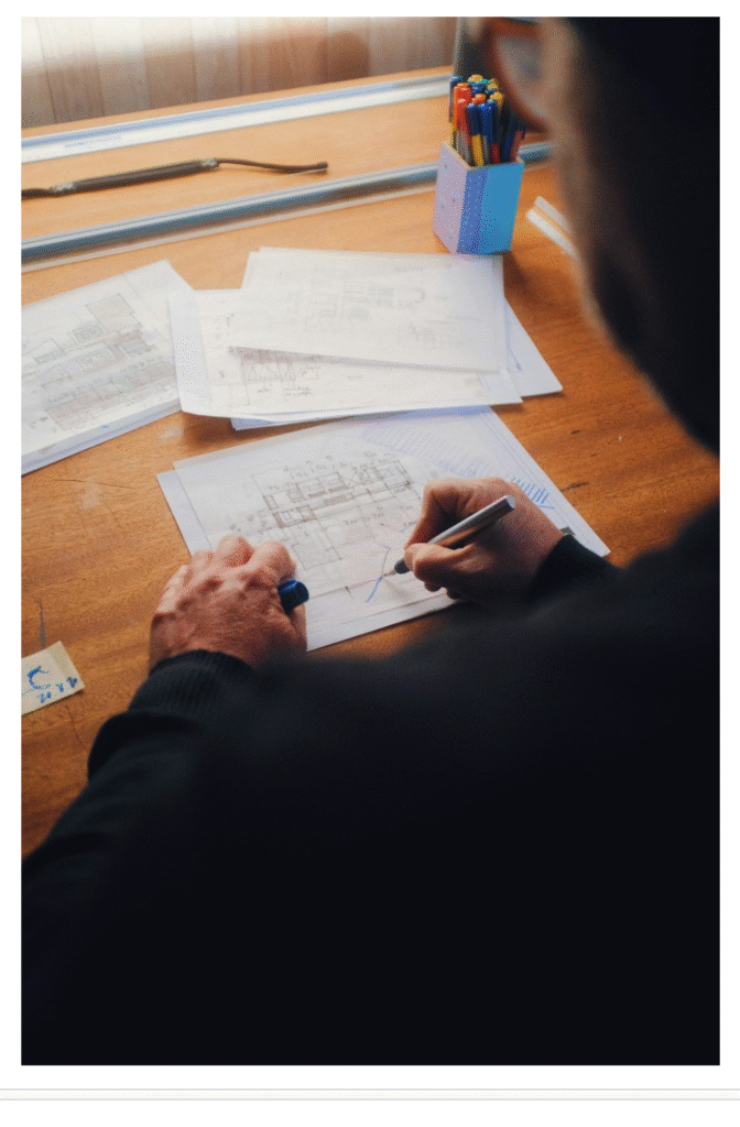 professional service writing on paper