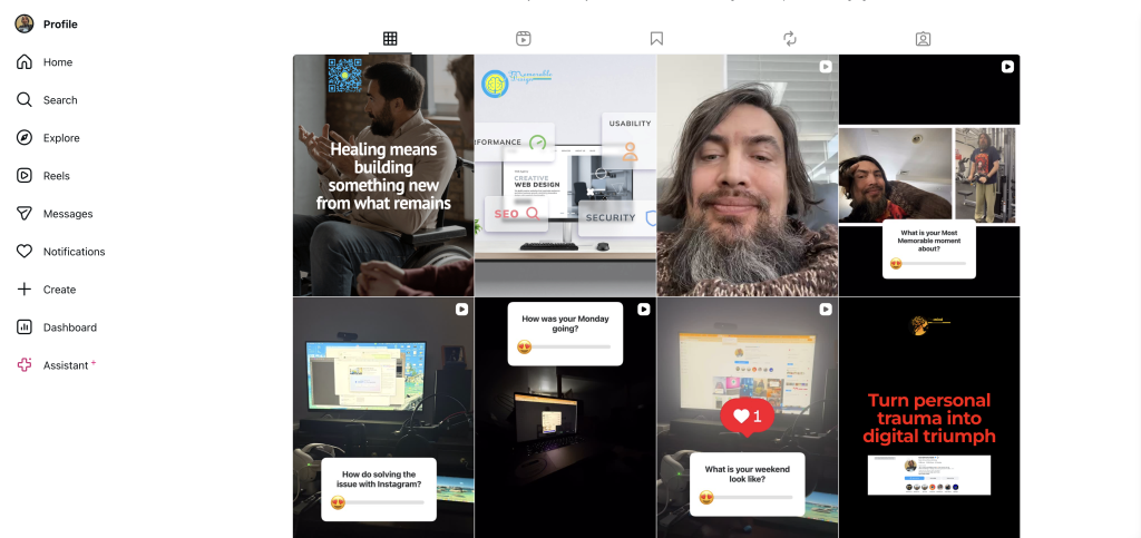 my brand visibility in Instagram